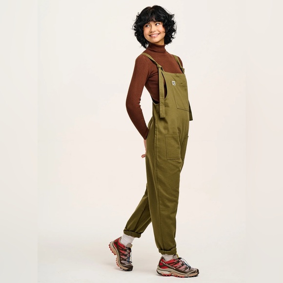 wild fable Denim - Lucy & Yak Original Cotton Dungarees burgundy maroon